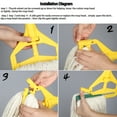 thumbnail image 6 of Midoneat Mop, Loop-end String Mop with Extra Mophead ,Heavy Duty Cotton Wet Mop,Commercial Industrial Grade Mop for Floor Cleaning, 6 of 9