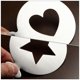 thumbnail image 5 of 2 uds plantillas de café precioso Metal DIY capuchino Latte leche espumas plantillas HOMEMAXS 13404303-MX, 5 of 6