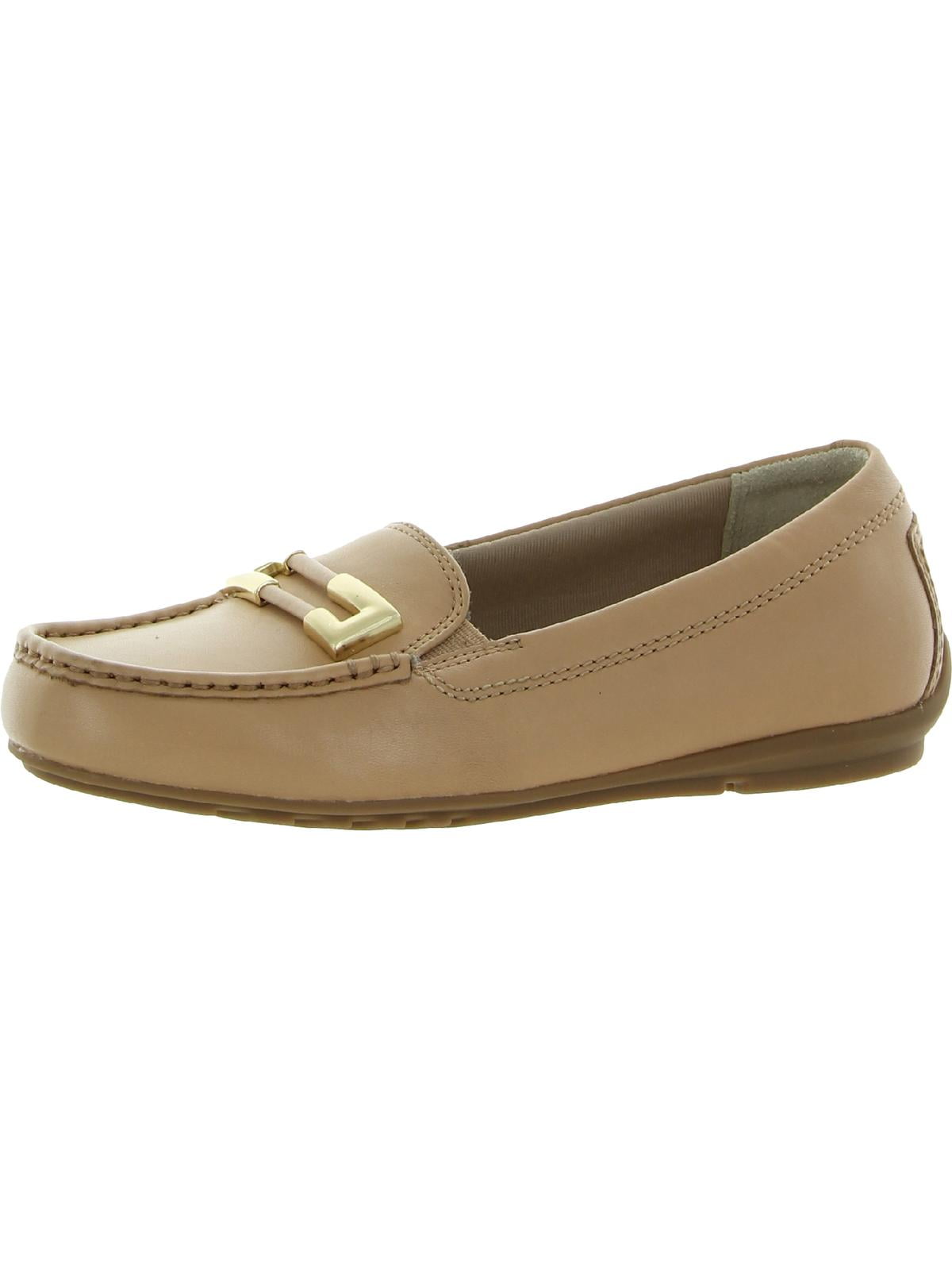 Rockport Womens TMD New Ornament Faux Leather Slip On Loafers - Walmart.com