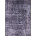 thumbnail image 1 of Ahgly Company Indoor Rectangle Mid-Century Modern Purple Navy Blue Oriental Area Rugs, 7' x 10', 1 of 6