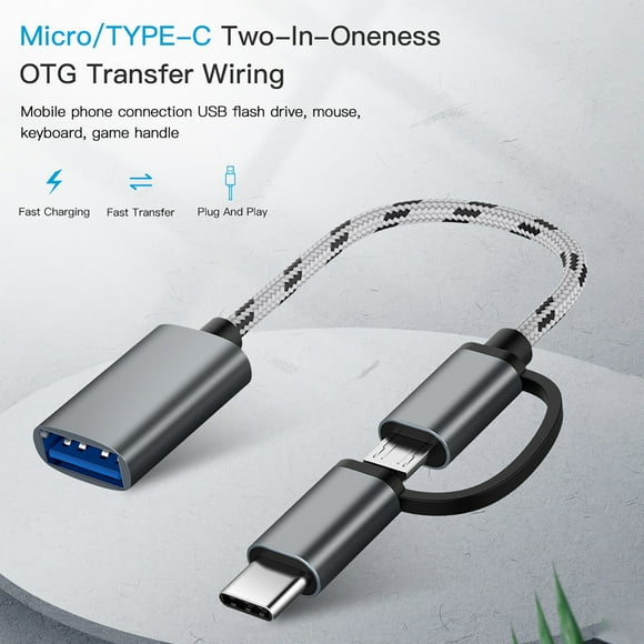 onlyliua Liquidación Adaptador Usb C 2 En 1 Tipo C y Cable Usb a Adaptador Usb 3.0 Otg para Tipo C