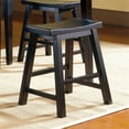 thumbnail image 5 of Cterwk 2 Pack 18" Counter Height Wood Stools for Living Room, Bar, Dining Room, Black, 5 of 5