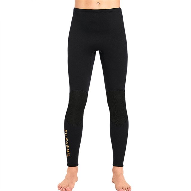 Naiovety Chaqueta de buceo Material de nailon buena elasticidad bañadores de baño respetuosos con la piel lento la pérdida de temperatura corporal Deportes acuáticos Hombres Negro 3XL Naiovety OD020695-06