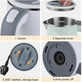 thumbnail image 4 of AURA 800ml KettlesCordless Fast Boil Quiet Electric Kettles Auto Shut-Off Boil-Dry Protection Ideal for Home, Office, Hotel (White), 4 of 5
