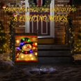thumbnail image 3 of Bandera de Navidad iluminada con diseño de muñeco de nieve FLAGMESAGE, 30 x 45 cm, 3 of 9