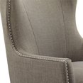 thumbnail image 4 of Linge Chaise Wingback, gris chaud, 4 of 8