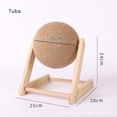 thumbnail image 1 of Choosebetter Cat Scratching Post Cat Scratcher Toy with Sisal Rope Ball, Cat Climbing Fram for Indoor Cats Scratch, 1 of 6