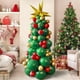 thumbnail image 1 of Xihbxyly Juego de Globos para Árbol de Navidad, Suministros para Fiestas Multicolores, Globos de Poliéster Verde, Rojo y Dorado, Decoración Festiva para Año Nuevo, Fiestas Navideñas, 91 Piezas, 30 Cm, 1 of 6