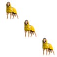 thumbnail image 2 of Greeniant Albornoz de algodón para perros, toalla segura y transpirable, chaleco para mascotas, abrigo, ropa para perros, sin mangas, de secado Type1 NO1, 2 of 6