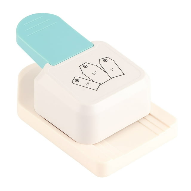 Perforadora de esquinas de papel para manualidades caseras sin esfuerzo, perforadora de etiquetas de regalo para hacer tarjetas de felicitación, etiquetas para envolver regalos, parte superior plana