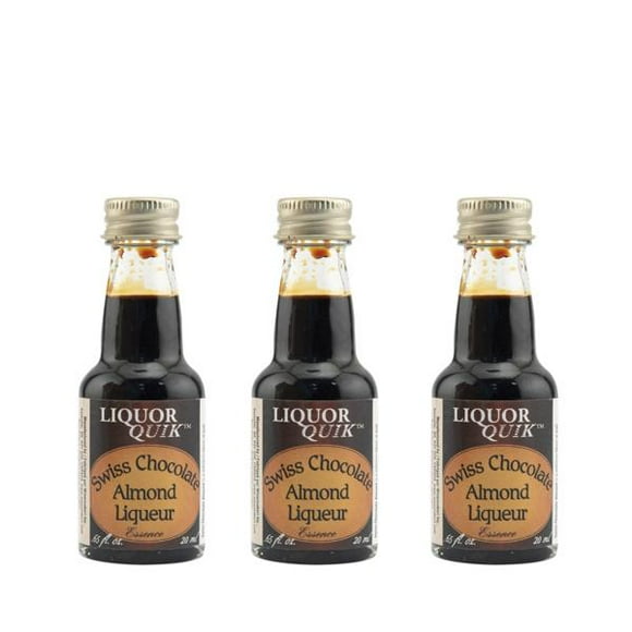 Swiss Chocolate Almond Essence 3 per Pack (20 ml | 0.65 fl oz)