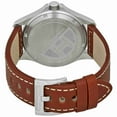 thumbnail image 3 of Hamilton Men's 40mm Brown Leather Band Steel Case Sapphire Crystal Quartz Black Dial Watch H64451533, 3 of 3