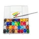 thumbnail image 5 of Caja de color hidratante de acuarela, a prueba de fugas, sellada, caja de pintura hidratante para bocetos, 24 colores de 36 estilos, 5 of 5