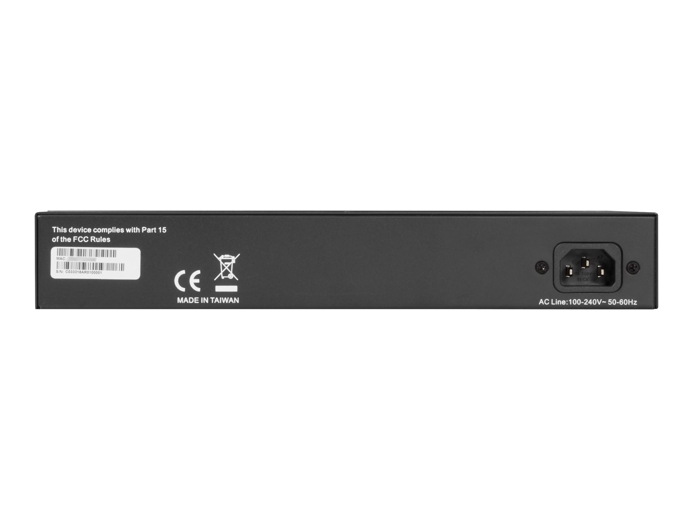 Black Box Gigabit Ethernet Switch Web Smart Eco Fanless 18-Port