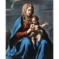 thumbnail image 3 of Francesco Cozza 15x18 Black Modern Framed Museum Art Print Titled - Madonna and Child (1630s), 3 of 5