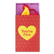 Valentine's Day 4.5" Red Flame Plush in Matchbox by Way To Celebrate