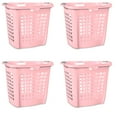 thumbnail image 3 of Sterilite Ultra Easy Carry Laundry Basket - 2.1 Bushel Hamper - 4 Pack, Pink Frost, 3 of 9