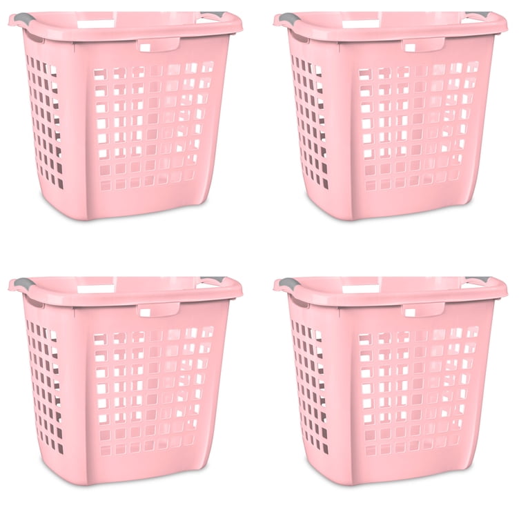 Sterilite, Laundry Basket, 2.1 Bushel, White Frost - Walmart.com