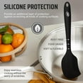 thumbnail image 5 of Kaluns Silicone Cooking Utensils Set 24 Pcs - Premium Heat Resistant Cooking Set & Kitchen Essentials - Non-Stick Kitchenware with Stainless Steel Handles, 5 of 7