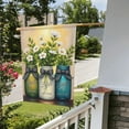 thumbnail image 5 of Welcome Spring Summer Garden Flag With Mason Jars & Daisies Double Sided 12x18 Inch Outdoor Yard Flag Decoration, 5 of 8