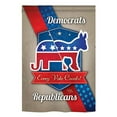 thumbnail image 2 of Breeze Decor G161069-BO Every Vote Counts Americana Patriotic Impressions Decorative Vertical 13" x 18.5" Double Sided Garden, 2 of 2