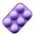 thumbnail image 3 of SUNSIOM Moule Rond en Silicone pour Muffins Pâtisserie Gelée Pudding Savon Moules à Pâtisserie, 3 of 5