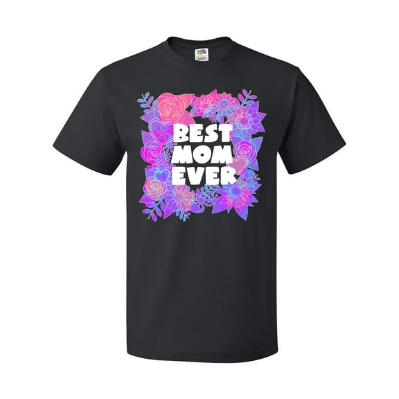Inktastic Best Mom Ever- Flower Bouquet T-Shirt