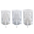 thumbnail image 3 of Halloween Skull Shape Mold Epoxy Plaster Mold Making Soap Candle Jewelry, 3 of 3