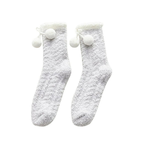 FADAACAI Fuzzy Socks Christmas Women's Winter Warm Fuzzy Socks Slipper Socks Women's Soft Fuzzy Sleeping Socks Fuzzy Slipper Socks Fluffy Socks Cute Fuzzy Socks Clearance!