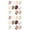 Mauve Sage Dot, variant on Cotton Rich Baby Terry Socks 24-Pack, Mauve Sage Dot, 6-12 Months