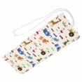 thumbnail image 2 of Ymiko Pencil Case Roll Up,Pencil Wrap Animal Pattern Portable Practical Pen Storage Pouch for Student Painter,Pencil Organizer, 2 of 8
