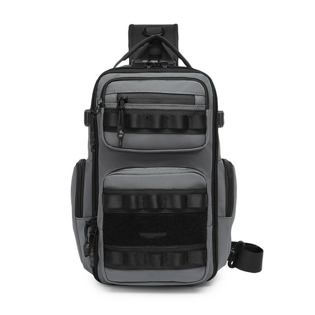Sac de Poitrine de Voyage Multifonction pour Hommes avec Conception Durable et Rangement Sécurisé
