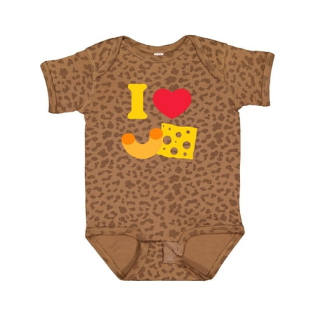 

Inktastic I Heart Mac and Cheese Gift Baby Boy or Baby Girl Bodysuit