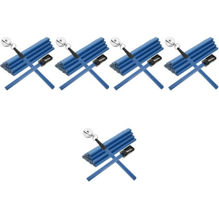 5 Sets Automatic Sharpener Woodworking Pencil Set Carpenter Pencil Set 18X1.5CM