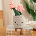 thumbnail image 3 of ZHaobin Stuffed Plush Plants Lifelike Potted Plant Plush Doll Succulent Pine Tree Cake Bamboo Cactus Pillow Cushion Toy Decor (22), 3 of 7