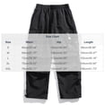 thumbnail image 3 of GZMOALH Men's Lightweight Nylon Cargo Jogger Pants, Drawstring Waist Utility Pants with Adjustable Hems, 3 of 5