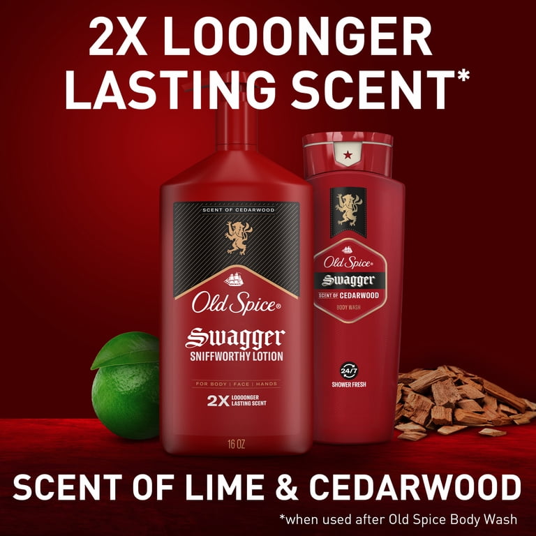 Old Spice Swagger Body Lotion for Men, 24/7 Moisturization photo 4