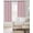 Pink, variant on Sage Green Geometric Blackout Curtains for Bedroom - 84 Inch Long Light Blocking 2 Panels Set, Minimalism Solid Color Striped Lines Thermal Living Room Drapes Grommet Window Curtains 52"x84"