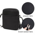 thumbnail image 3 of Tinyat Mens Shoulder Sling Bags 9 Pockets Messenger Business Crossbody Bags for Office Work Black, 3 of 9