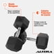 thumbnail image 3 of Kit Mancuernas Hexagonales Altera Kit2-40lbs Acero Forro De Neopreno, 3 of 7