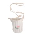 thumbnail image 2 of Kid Messenger Bag Baby Drawstring Closure Soft Purse Toddler Girl Cute Embroidered Pattern Purse Messenger Bag For Photography, 2 of 8