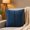Navy,Free Size, variant on Streamlined Solid Color Pillow Cover 45cm, Angular Cushion Case with Pressure Line, Soft Pile Fabric Sofa Pillowcase for Home Decor