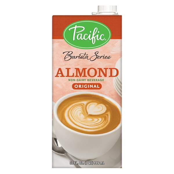 Pacific Natural Foods Barista Series Almond Milk 32 oz Containers * 12 by