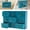Blue, variant on ToppiJoy 9 Drawers Wooden Library Card Catalog Cabinet, Desk Cabinet Tabletop Apothecary Chests and Cabinets Blue