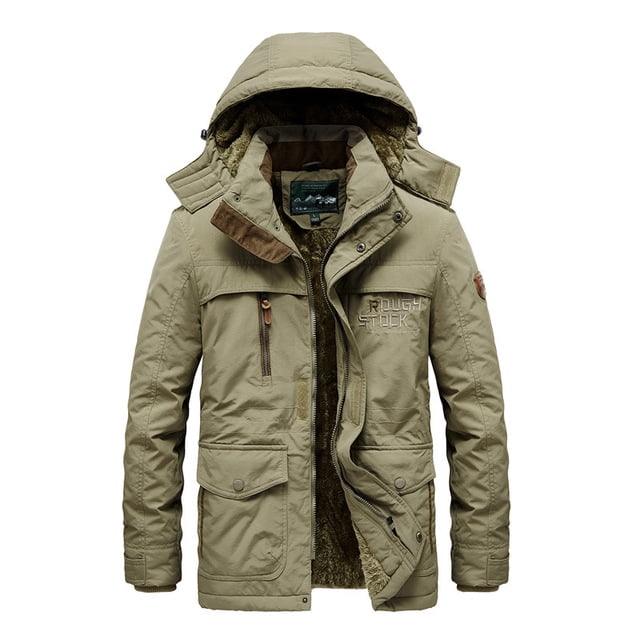 Mens thick parka coats online