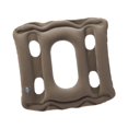thumbnail image 2 of Cojín de asiento inflable de PVC transpirable y ergonómico, antideslizante para oficina. café, 2 of 7