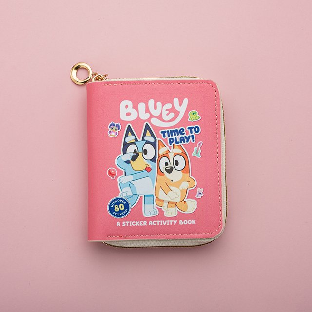 Bourrouilh-cartera corta de dibujos animados para niños, monedero de dibujos animados Kawaii, Mini monedero de moda con cremallera, bolso para tarjeta bancaria