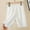 White, variant on Kiviey Shorts for Girls Cotton Ice Silk Casual Leggings Shorts Elastic Waisted Five Quarter Pants Size 2T-12Y