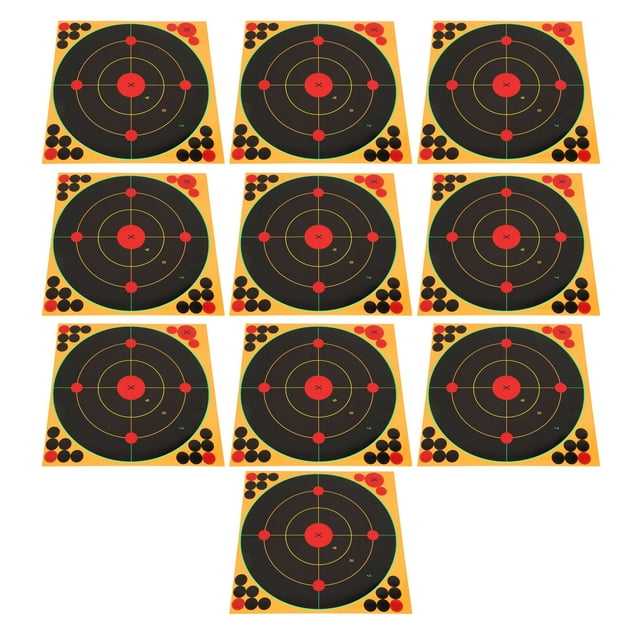 Paper Targets, Non Reflective Self Adhesive Targets Stickers Thickened Art Paper for Compound Bow Competition