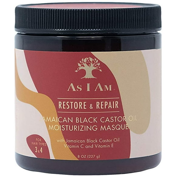 As I Am Jamaican Black Castor Oil Moisturizing Masque 8 oz